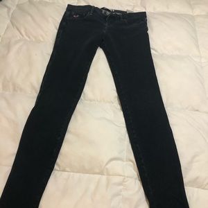 Hollister dark blue jeggings